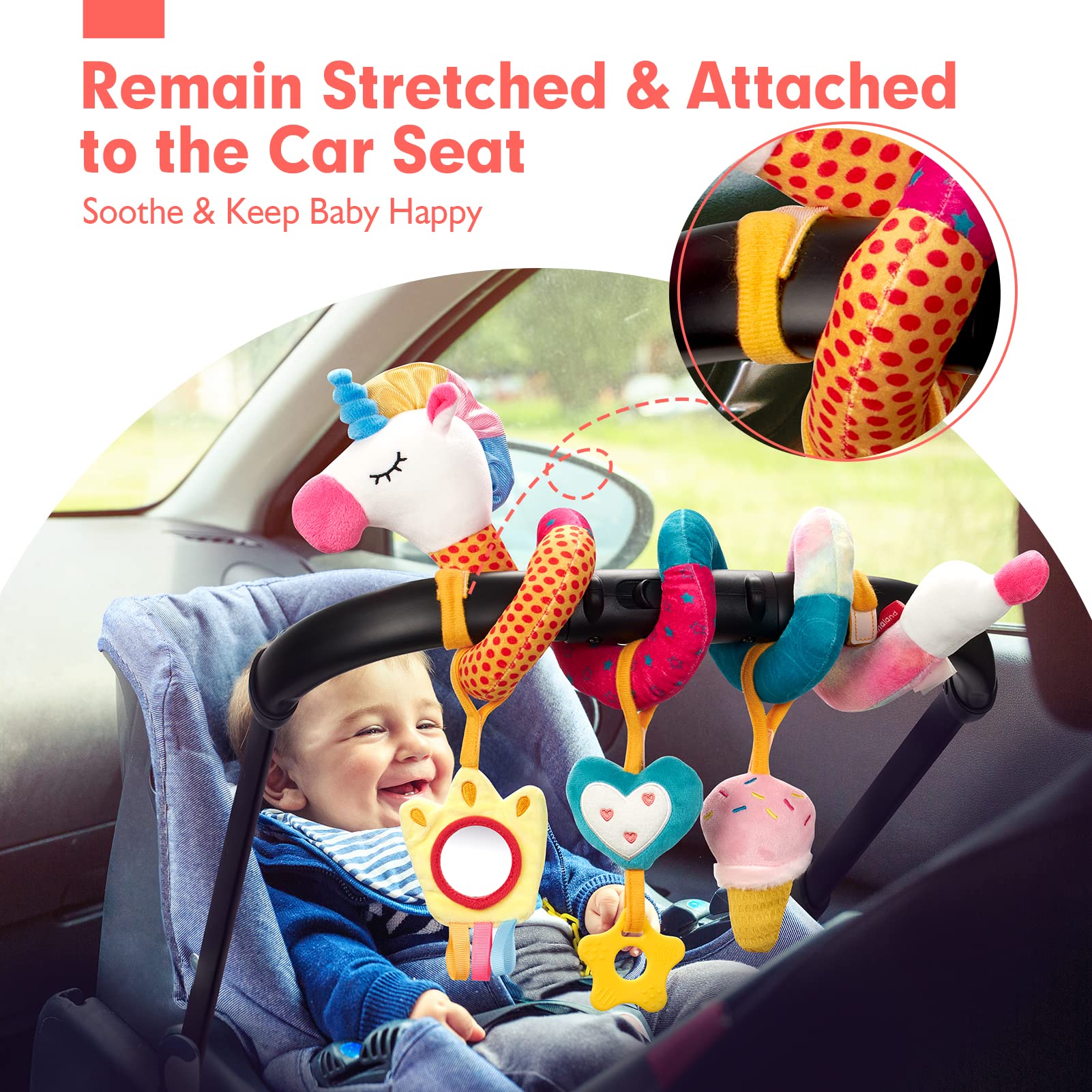 Car Seat Toys for Babies Rattl - Baby Clothing Gift Set avis et prix