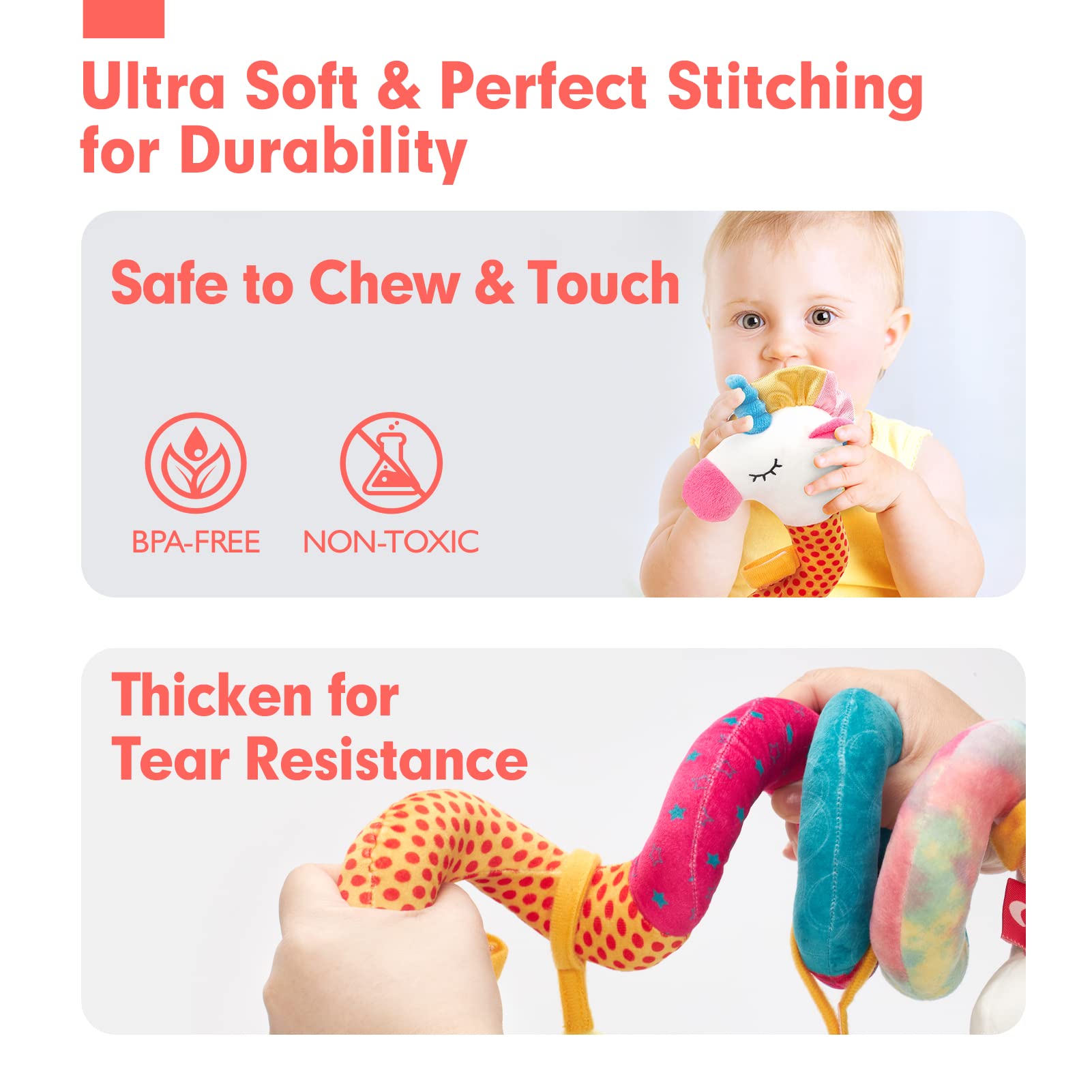 Car Seat Toys for Babies Rattl - Baby Clothing Gift Set avis et prix
