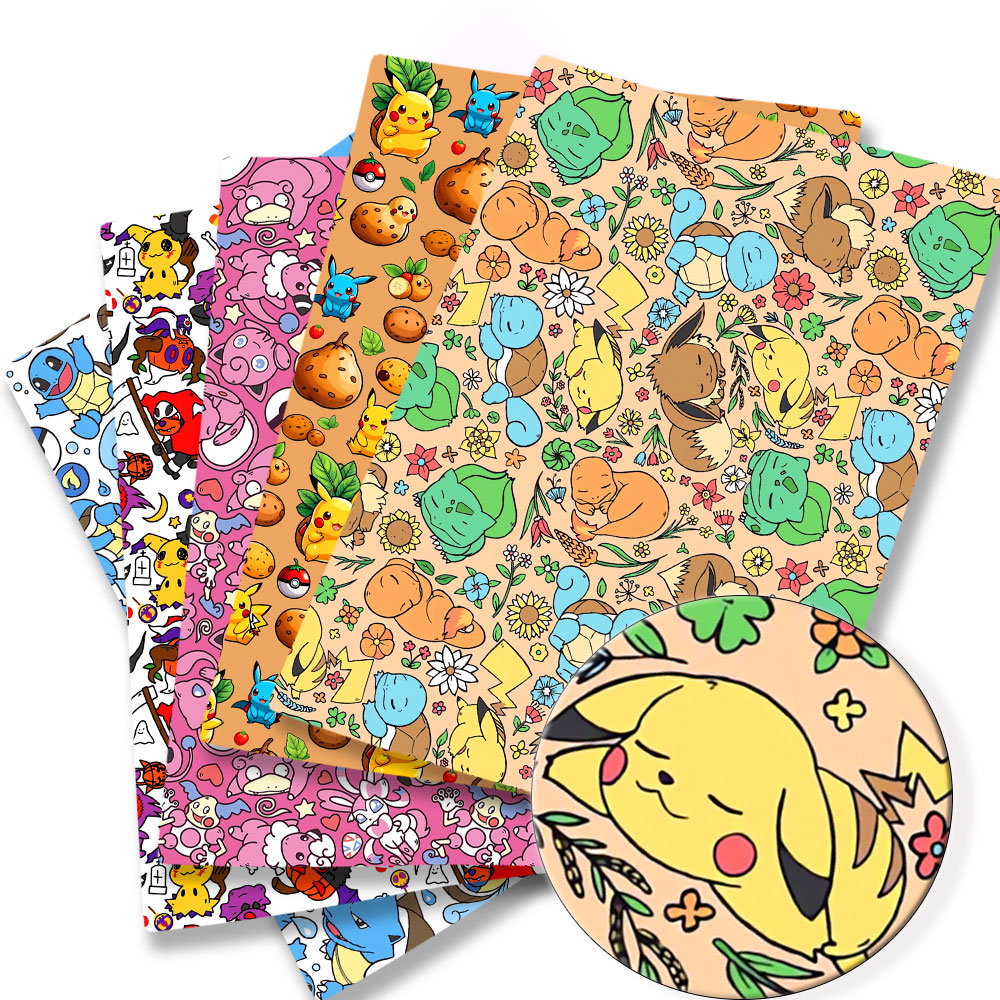 Pokemon Cartoon Fabric140*50cm - Baby Clothing Quilt avis et prix