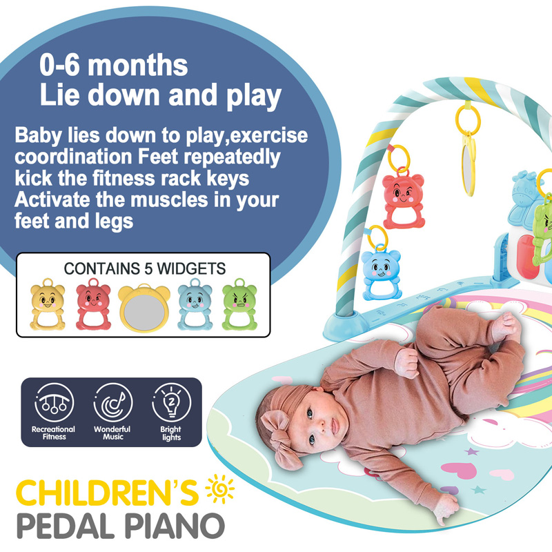 Baby Fitness Stand Music Play  - Baby Clothing Gift Set avis et prix