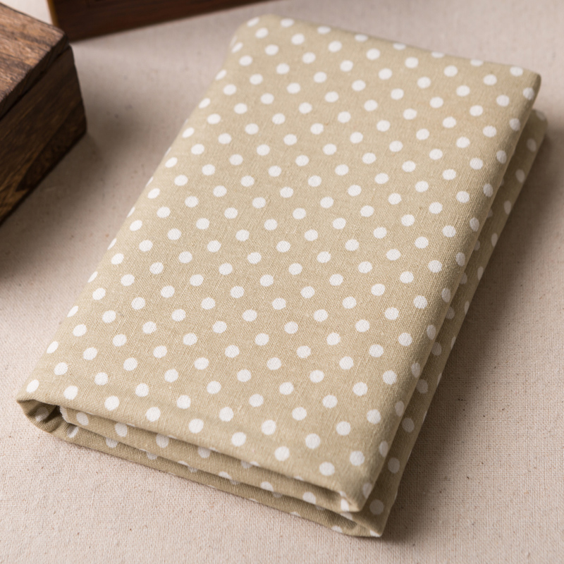 Plaid Linen Cotton Fabric DIY  - Baby Clothing Quilt avis et prix