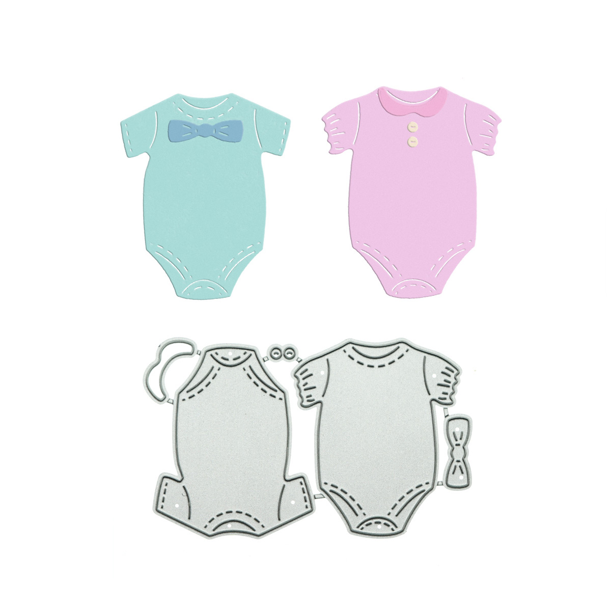 Metal Cutting Dies Clothing Ba - Baby Clothing Patterns avis et prix