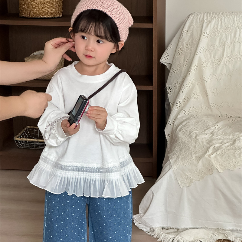 Girls' Blouse 2025 Autumn New  - Baby Clothing Industry avis et prix